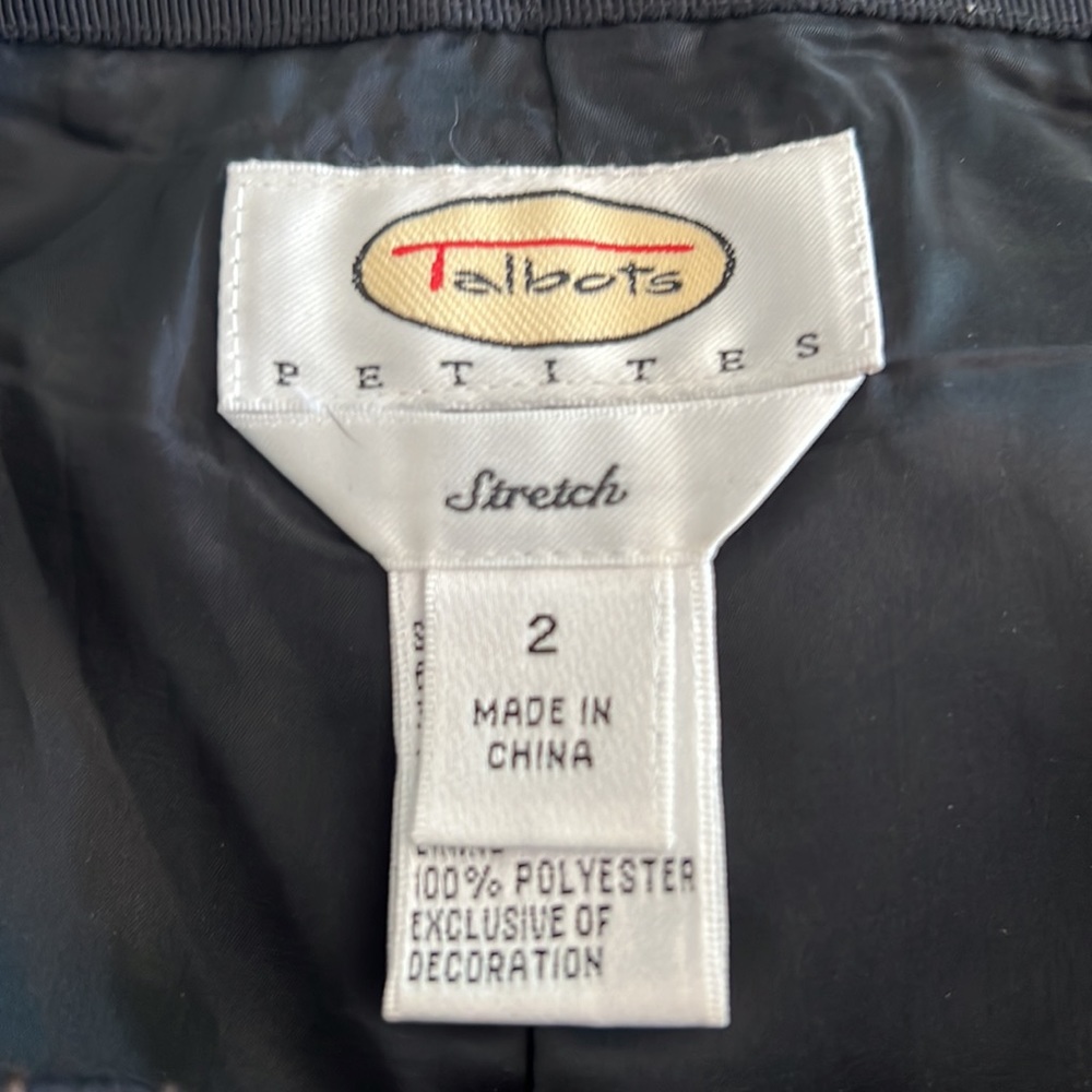 🔹Talbots Embroidered Geometric Pattern Pants - Picture 4 of 5